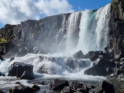 Þingvellir-Öxarárfoss