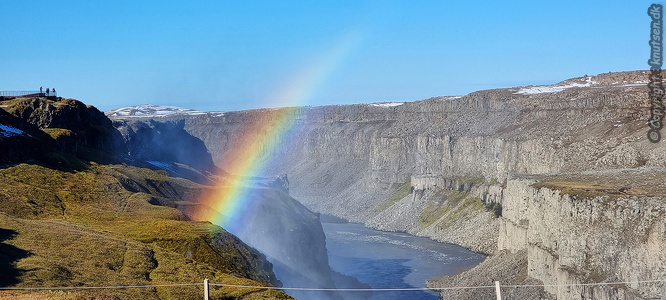 Ved Dettifoss vandfaldet