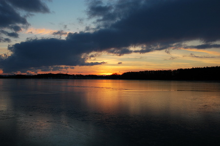 Solnedgang