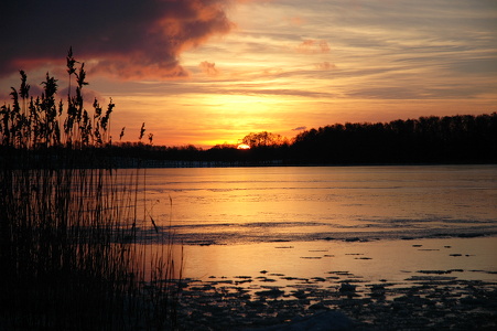 Solnedgang