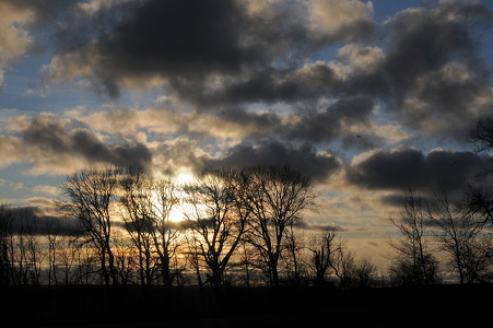 Solnedgang