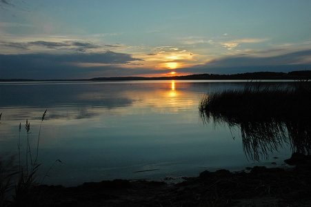 Solnedgang