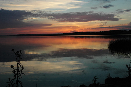 Solnedgang