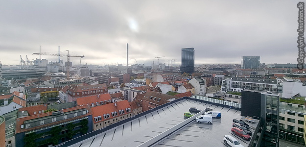 Udsigt fra Salling Rooftop i Aarhus