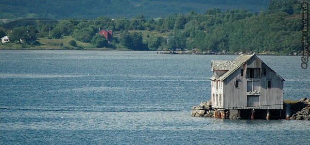 Brygga på Skarvøya