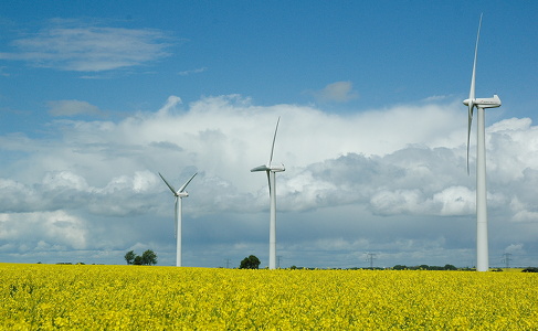 Vindmøller ved Blegind