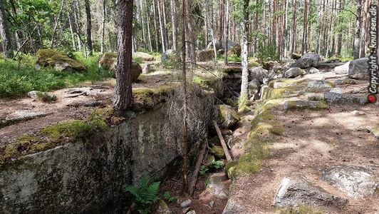 Trolle gater, Rimforsa, Sverige